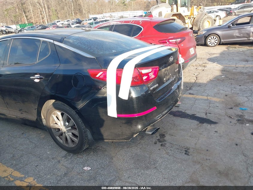 2015 Kia Optima VIN 5XXGN4A78FG418364 IAAI salvage auction — REAR END, Salvage (Idaho), sold $25 on 2026-07-29 (photo 6)