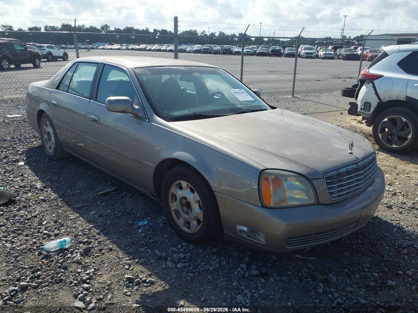 2000 Cadillac Deville VIN 1G6KD54Y6YU285952 IAAI salvage auction — NORMAL WEAR, Clear (Tennessee), sold $300 on 2026-07-07 (photo 1)