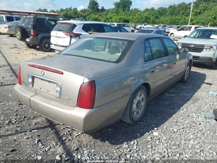2000 Cadillac Deville VIN 1G6KD54Y6YU285952 IAAI salvage auction — NORMAL WEAR, Clear (Tennessee), sold $300 on 2026-07-07 (photo 4)