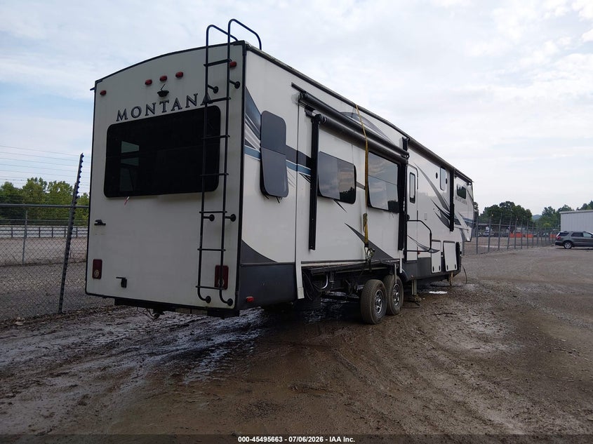 2021 Keystone Montana VIN 4YDF37823M4702681 IAAI salvage auction — SIDE, Salvage (Tennessee), sold $8,100 on 2026-07-29 (photo 4)