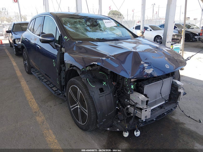 2023 Mercedes-Benz EQS VIN 4JGDM2DB9PA027999 — IAAI salvage auction photo