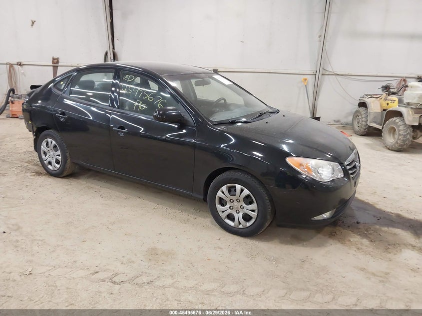 2010 Hyundai Elantra VIN KMHDU4AD6AU113410 IAAI salvage auction — REAR END, Salvage (Pennsylvania), sold $375 on 2026-07-10 (photo 1)