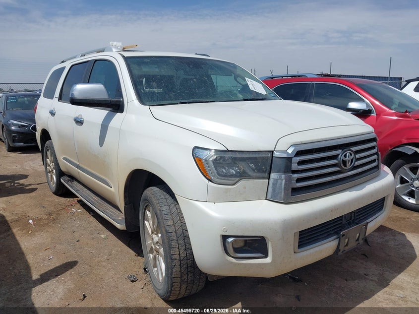 2018 Toyota Sequoia VIN 5TDDY5G10JS159668 — IAAI salvage auction photo