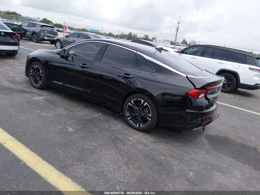 2022 Kia K5 VIN 5XXG64J28NG132899 IAAI salvage auction — REAR END, Rebuildable (Florida), sold $25 on 2026-07-30 (photo 3)