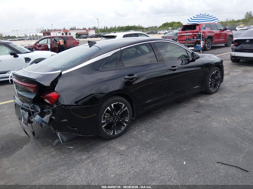 2022 Kia K5 VIN 5XXG64J28NG132899 IAAI salvage auction — REAR END, Rebuildable (Florida), sold $25 on 2026-07-30 (photo 4)