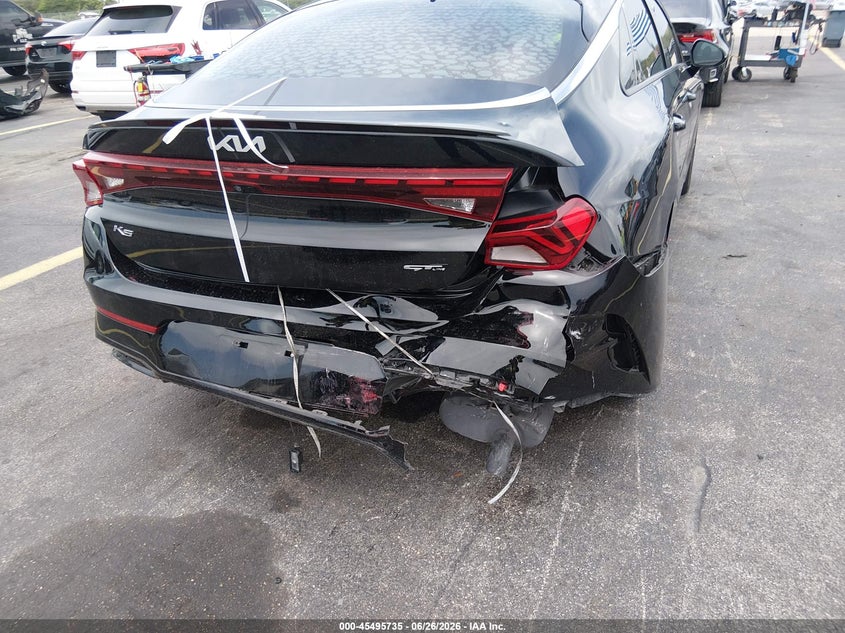 2022 Kia K5 VIN 5XXG64J28NG132899 IAAI salvage auction — REAR END, Rebuildable (Florida), sold $25 on 2026-07-30 (photo 6)