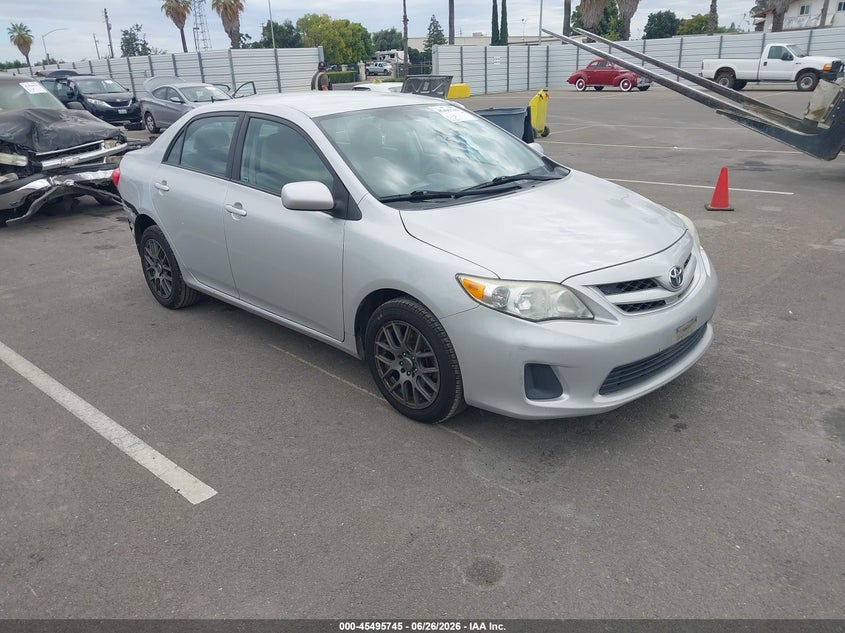 2012 Toyota Corolla VIN 5YFBU4EE4CP067557 IAAI salvage auction — REAR END, Salvage (California), sold $1,750 on 2026-07-21 (photo 1)