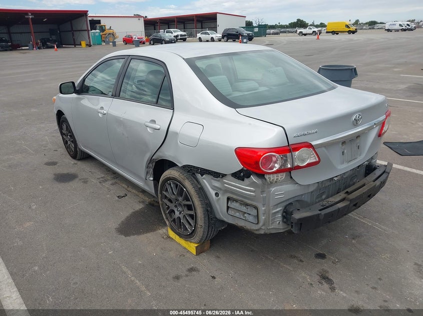 2012 Toyota Corolla VIN 5YFBU4EE4CP067557 IAAI salvage auction — REAR END, Salvage (California), sold $1,750 on 2026-07-21 (photo 3)