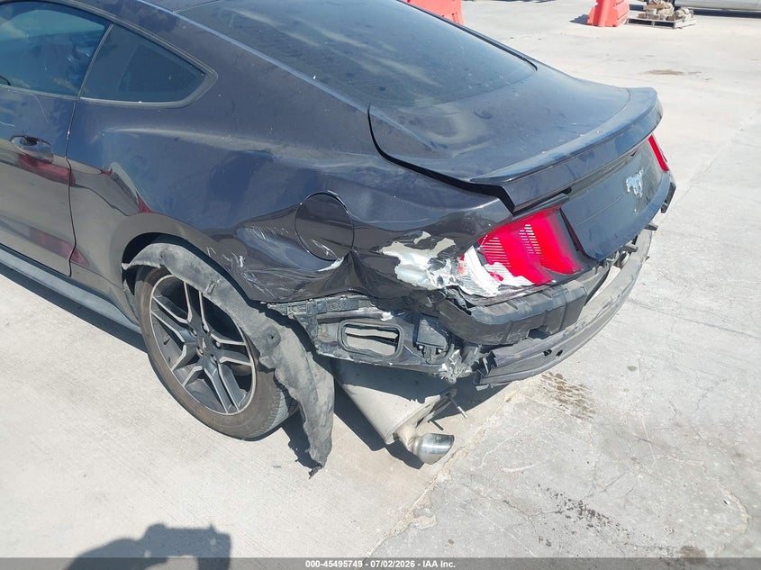 2022 Ford Mustang VIN 1FA6P8TH2N5134997 IAAI salvage auction — REAR END, Original (Texas), sold $7,100 on 2026-08-21 (photo 6)