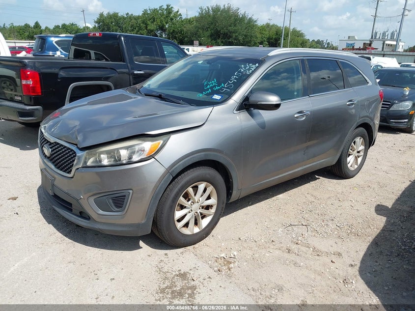 2016 Kia Sorento VIN 5XYPG4A58GG110441 IAAI salvage auction — NORMAL WEAR, Original (Texas), sold $1,000 on 2026-07-23 (photo 2)