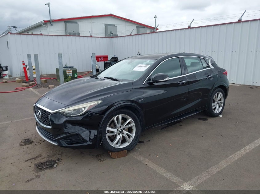2017 Infiniti Qx30 VIN SJKCH5CP1HA032762 IAAI salvage auction — LEFT FRONT, Salvage Title, sold $1,450 on 2026-07-21 (photo 2)