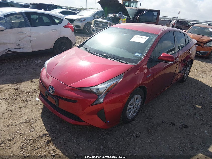 2016 Toyota Prius VIN JTDKBRFU5G3531950 IAAI salvage auction — LEFT SIDE, Original (Texas), sold $3,850 on 2026-07-30 (photo 2)
