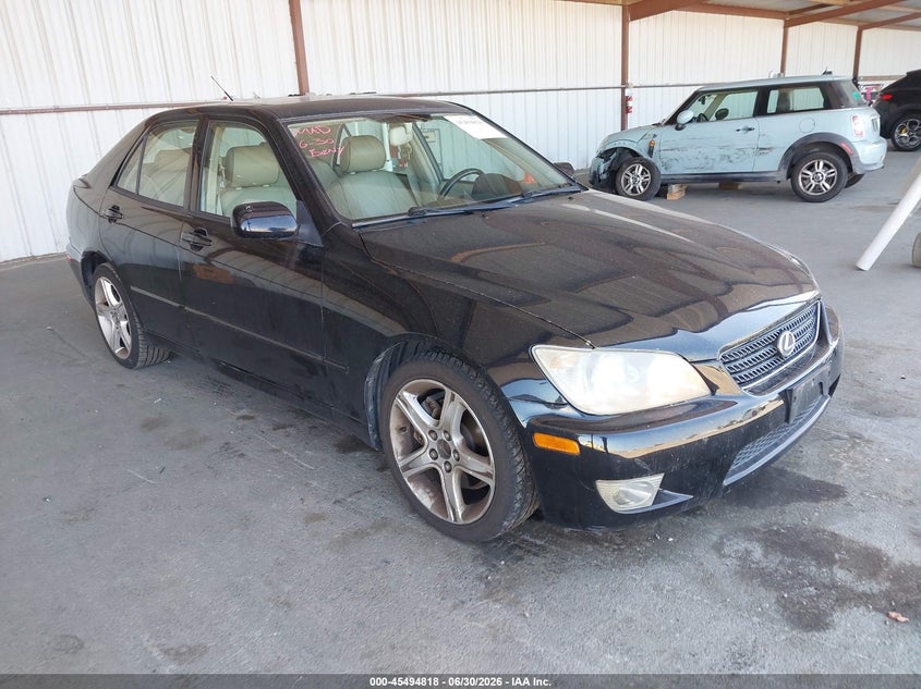 2005 Lexus Is 300 VIN JTHBD192150100038 IAAI salvage auction — LEFT REAR, Salvage (California), sold $2,200 on 2026-07-23 (photo 1)