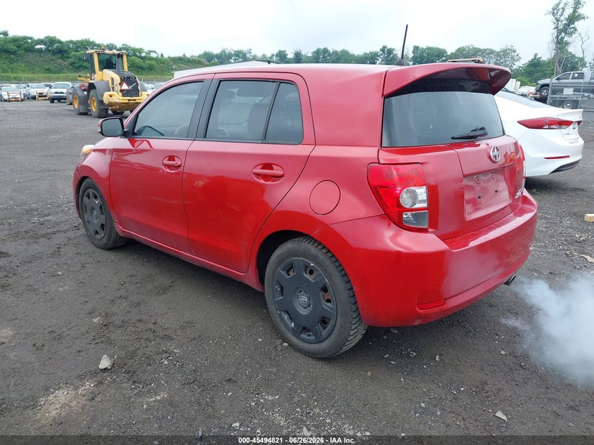 2012 Scion Xd VIN JTKKU4B40C1015495 IAAI salvage auction — NORMAL WEAR, Clear (New Jersey), sold $575 on 2026-07-23 (photo 3)