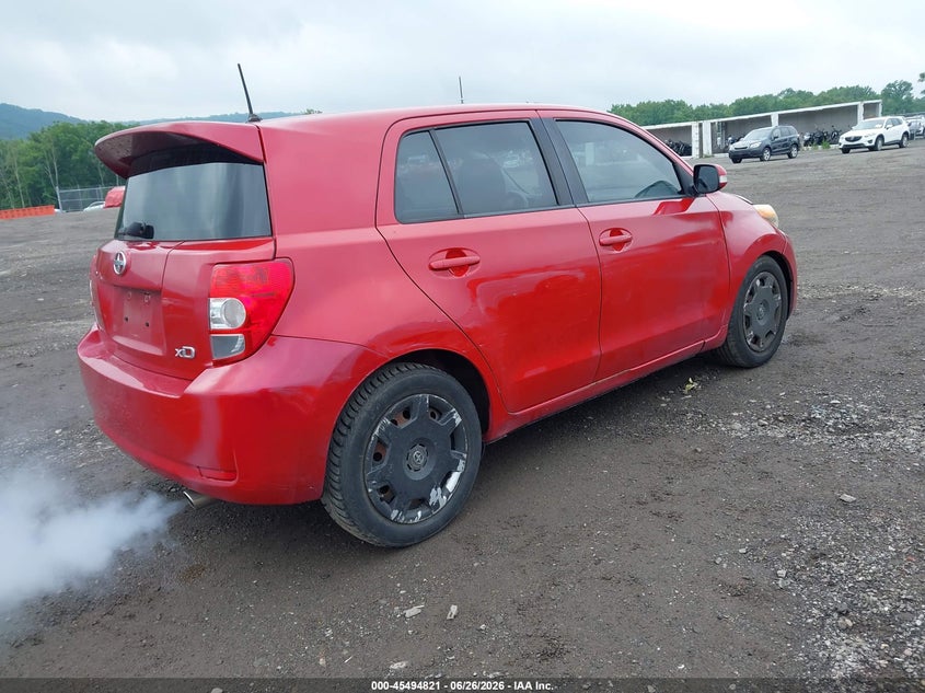 2012 Scion Xd VIN JTKKU4B40C1015495 IAAI salvage auction — NORMAL WEAR, Clear (New Jersey), sold $575 on 2026-07-23 (photo 4)