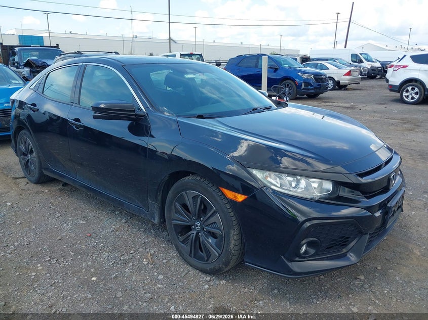 2019 Honda Civic VIN SHHFK7H69KU406531 IAAI salvage auction — LEFT REAR, Mv-907A (New York), sold $25 on 2026-07-29 (photo 1)
