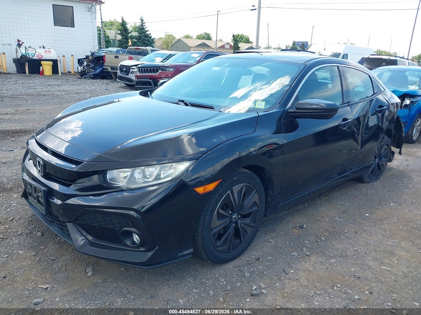 2019 Honda Civic VIN SHHFK7H69KU406531 IAAI salvage auction — LEFT REAR, Mv-907A (New York), sold $25 on 2026-07-29 (photo 2)