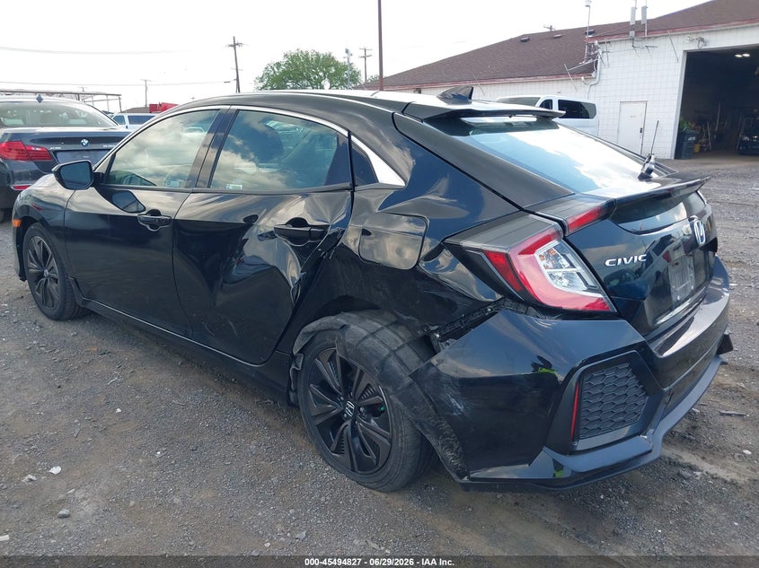 2019 Honda Civic VIN SHHFK7H69KU406531 IAAI salvage auction — LEFT REAR, Mv-907A (New York), sold $25 on 2026-07-29 (photo 3)