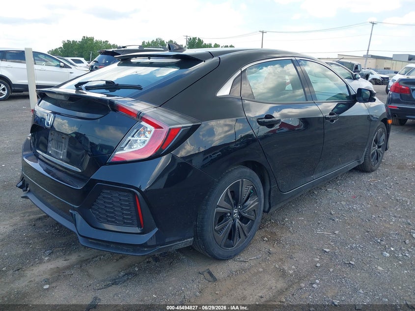 2019 Honda Civic VIN SHHFK7H69KU406531 IAAI salvage auction — LEFT REAR, Mv-907A (New York), sold $25 on 2026-07-29 (photo 4)