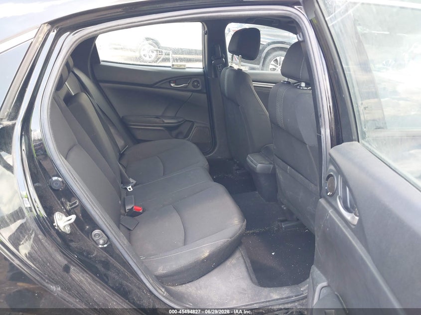 2019 Honda Civic VIN SHHFK7H69KU406531 IAAI salvage auction — LEFT REAR, Mv-907A (New York), sold $25 on 2026-07-29 (photo 8)