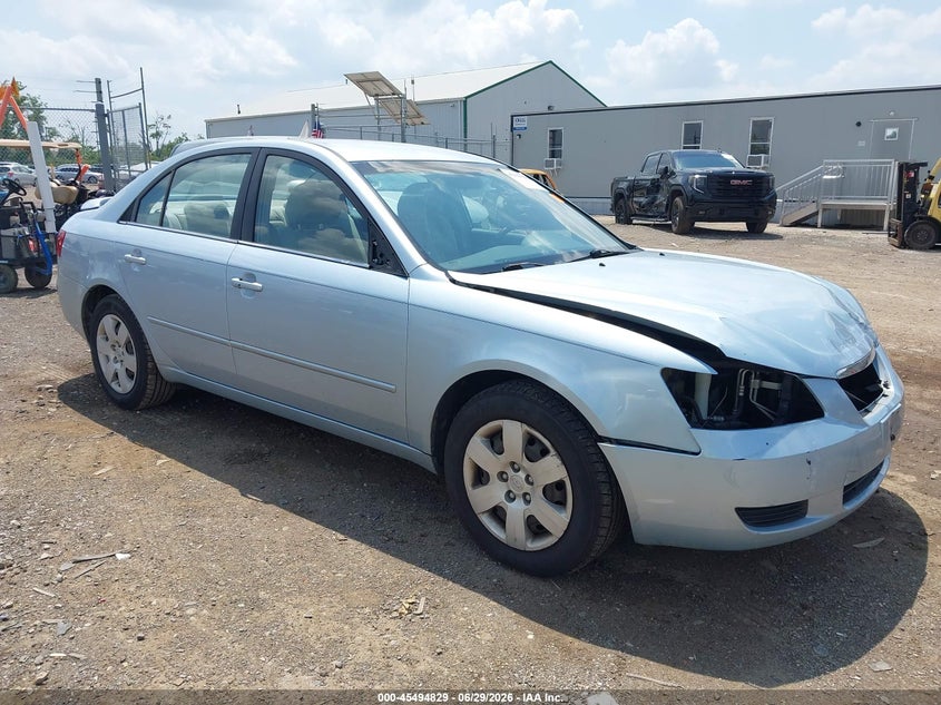 2007 Hyundai Sonata VIN 5NPET46C87H232607 IAAI salvage auction — FRONT END, Salvage (Ohio), sold $250 on 2026-07-10 (photo 1)