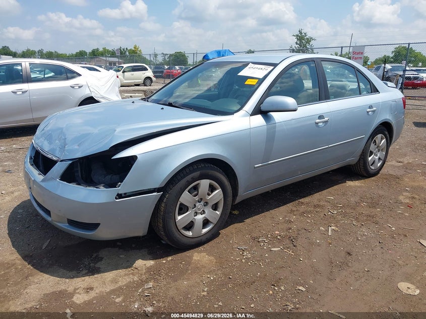 2007 Hyundai Sonata VIN 5NPET46C87H232607 IAAI salvage auction — FRONT END, Salvage (Ohio), sold $250 on 2026-07-10 (photo 2)