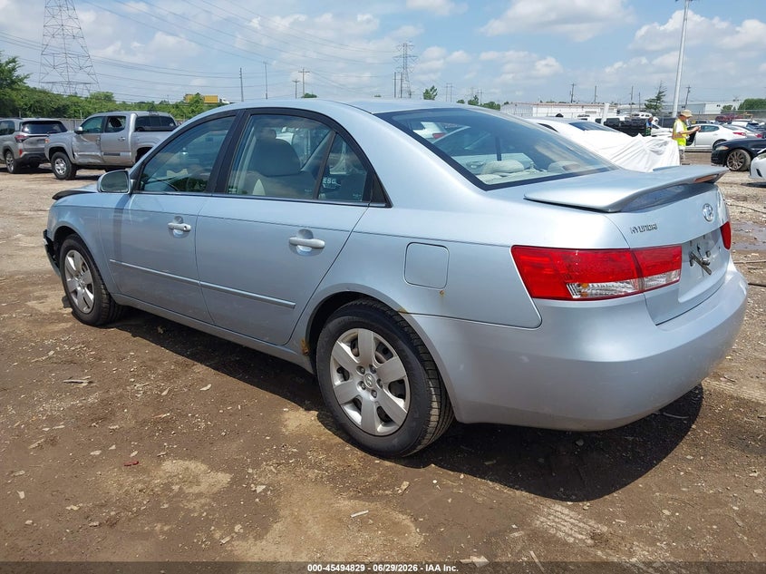 2007 Hyundai Sonata VIN 5NPET46C87H232607 IAAI salvage auction — FRONT END, Salvage (Ohio), sold $250 on 2026-07-10 (photo 3)