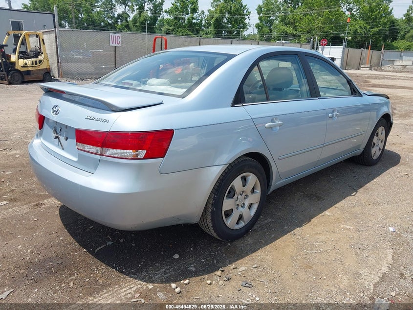 2007 Hyundai Sonata VIN 5NPET46C87H232607 IAAI salvage auction — FRONT END, Salvage (Ohio), sold $250 on 2026-07-10 (photo 4)