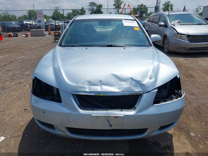 2007 Hyundai Sonata VIN 5NPET46C87H232607 IAAI salvage auction — FRONT END, Salvage (Ohio), sold $250 on 2026-07-10 (photo 6)