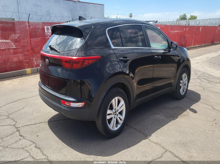 2018 Kia Sportage VIN KNDPMCACXJ7436778 IAAI salvage auction — THEFT, Clear (Arizona), sold $3,600 on 2026-07-21 (photo 4)