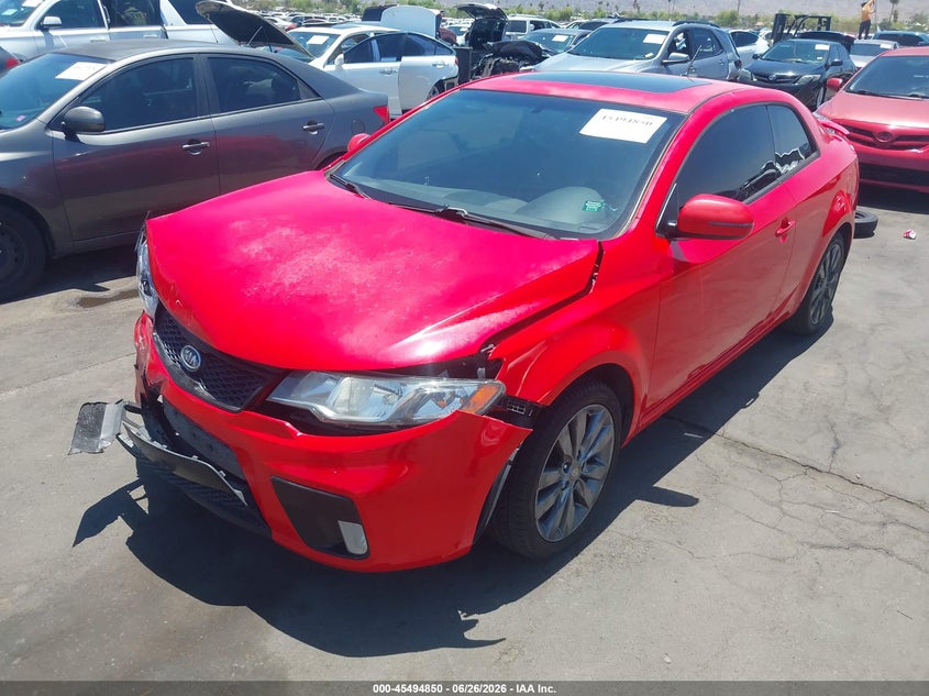 2011 Kia Forte VIN KNAFW6A33B5441998 IAAI salvage auction — RIGHT FRONT, Salvage (Arizona), sold $525 on 2026-07-28 (photo 2)