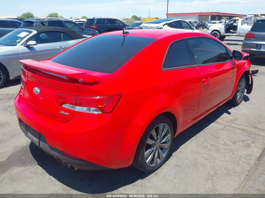2011 Kia Forte VIN KNAFW6A33B5441998 IAAI salvage auction — RIGHT FRONT, Salvage (Arizona), sold $525 on 2026-07-28 (photo 4)