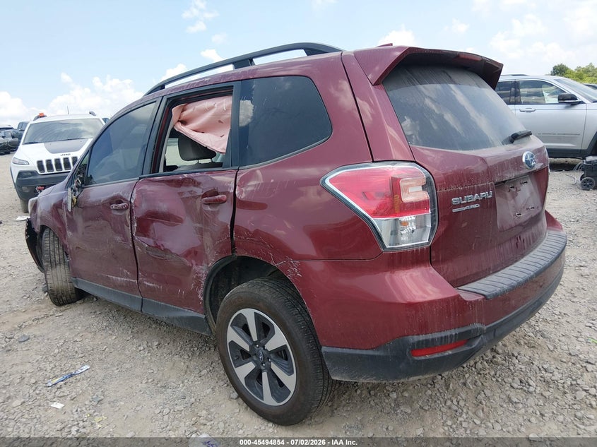2017 Subaru Forester VIN JF2SJAGC9HH553935 IAAI salvage auction — SIDE, Salvage Title, sold $25 on 2026-07-23 (photo 6)