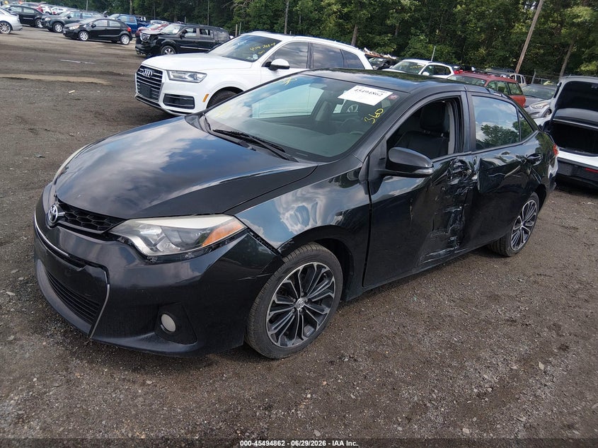 2016 Toyota Corolla VIN 2T1BURHE2GC554836 IAAI salvage auction — SIDE, Salvage - Greater Than 75% (Maryland), sold $1,900 on 2026-07-09 (photo 2)