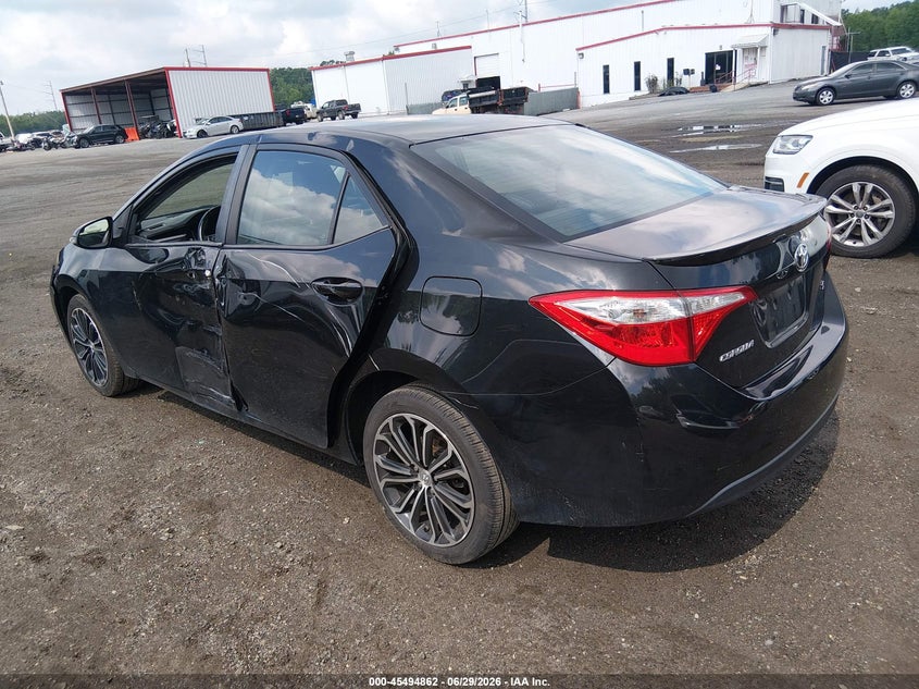 2016 Toyota Corolla VIN 2T1BURHE2GC554836 IAAI salvage auction — SIDE, Salvage - Greater Than 75% (Maryland), sold $1,900 on 2026-07-09 (photo 3)