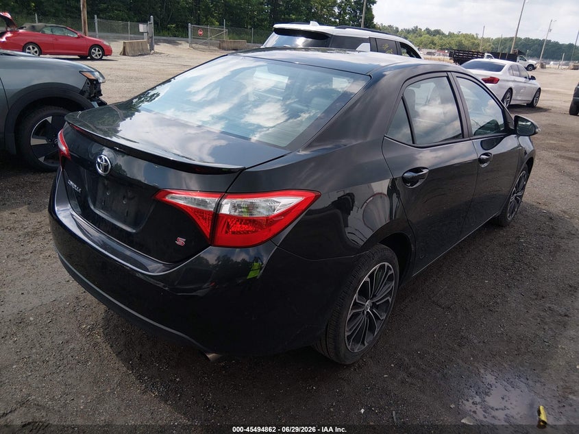 2016 Toyota Corolla VIN 2T1BURHE2GC554836 IAAI salvage auction — SIDE, Salvage - Greater Than 75% (Maryland), sold $1,900 on 2026-07-09 (photo 4)