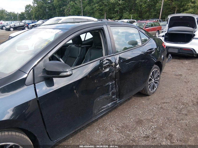 2016 Toyota Corolla VIN 2T1BURHE2GC554836 IAAI salvage auction — SIDE, Salvage - Greater Than 75% (Maryland), sold $1,900 on 2026-07-09 (photo 6)