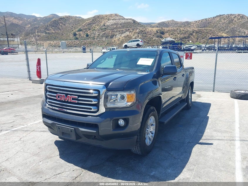 2016 Gmc Canyon VIN 1GTG6CE33G1251021 IAAI salvage auction — RIGHT REAR, Salvage (California), sold $2,700 on 2026-07-24 (photo 2)