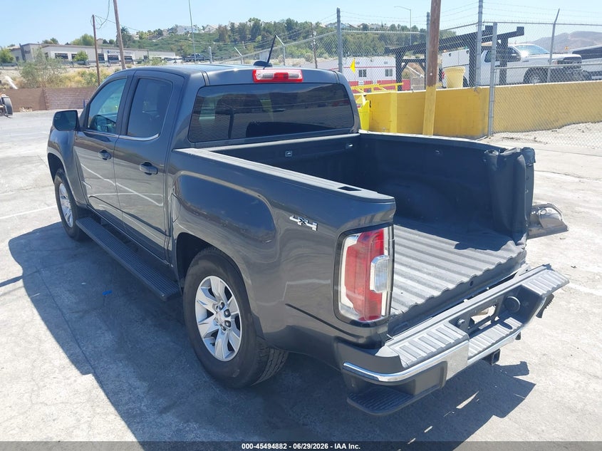 2016 Gmc Canyon VIN 1GTG6CE33G1251021 IAAI salvage auction — RIGHT REAR, Salvage (California), sold $2,700 on 2026-07-24 (photo 3)