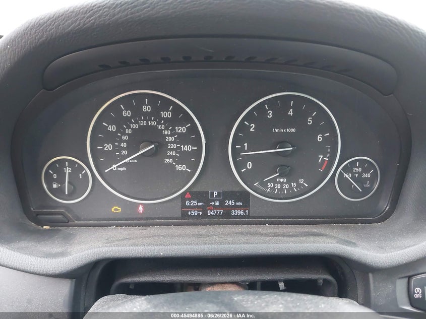 2013 BMW X3 VIN 5UXWX9C57D0A21985 IAAI salvage auction — NORMAL WEAR, Clear (Washington), sold $2,300 on 2026-07-15 (photo 7)
