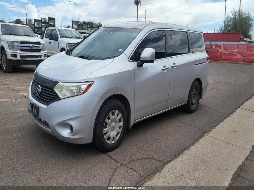 2015 Nissan Quest VIN JN8AE2KP6F9126500 IAAI salvage auction — NORMAL WEAR, Clear (Arizona), sold $2,300 on 2026-07-28 (photo 2)