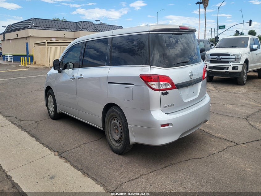 2015 Nissan Quest VIN JN8AE2KP6F9126500 IAAI salvage auction — NORMAL WEAR, Clear (Arizona), sold $2,300 on 2026-07-28 (photo 3)