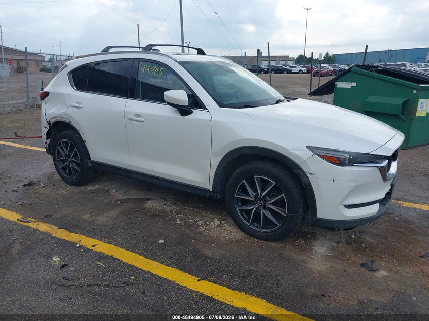 2017 Mazda Cx-5 VIN JM3KFBDLXH0150580 IAAI salvage auction — SIDE, Salvage Title, sold $4,750 on 2026-08-27 (photo 1)