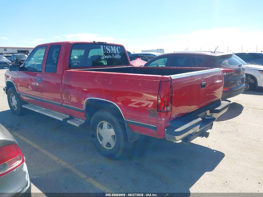 1998 Chevrolet C/k 1500 VIN 2GCEK19R7W1130491 IAAI salvage auction — NORMAL WEAR, Clear (Colorado), sold $1,250 on 2026-07-07 (photo 3)