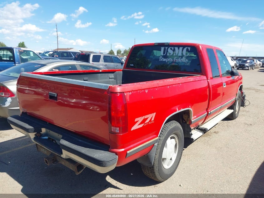 1998 Chevrolet C/k 1500 VIN 2GCEK19R7W1130491 IAAI salvage auction — NORMAL WEAR, Clear (Colorado), sold $1,250 on 2026-07-07 (photo 4)