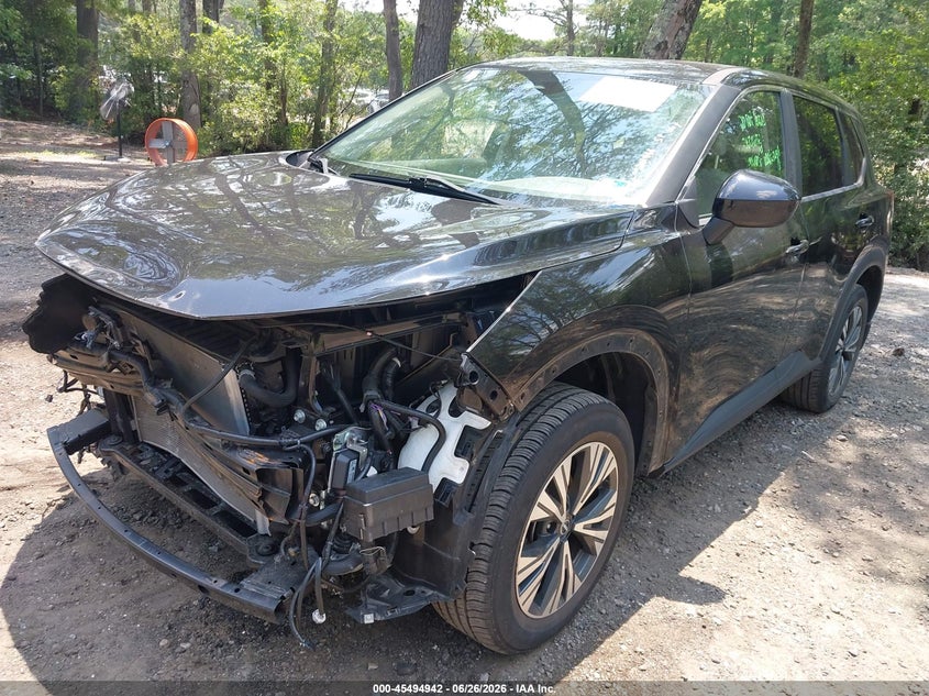 2023 Nissan Rogue VIN JN8BT3BA7PW005084 IAAI salvage auction — FRONT END, Salvage (Virginia), sold $2,850 on 2026-07-28 (photo 2)