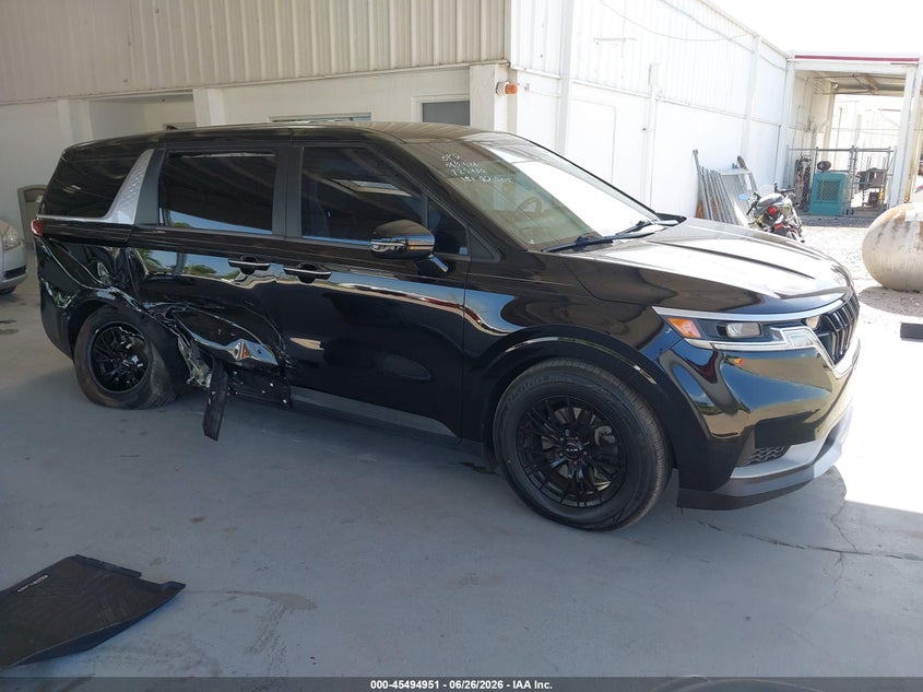 2022 Kia Carnival VIN KNDNB4H32N6156339 IAAI salvage auction — RIGHT REAR, Certificate Of Destruction (Florida), sold $5,600 on 2026-07-29 (photo 1)