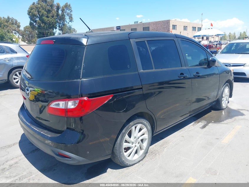 2012 Mazda 5 VIN JM1CW2BL7C0111082 IAAI salvage auction — NORMAL WEAR, App For Dup Clear (California), sold $325 on 2026-07-29 (photo 4)