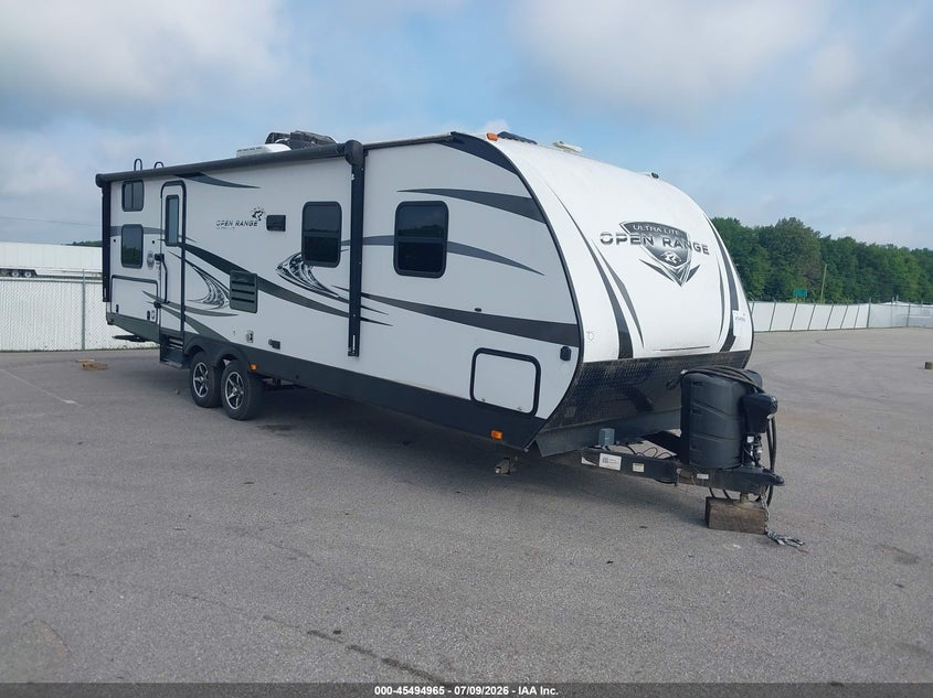 2018 Highland ridge Open range VIN 58TBH0BP7J3UG3286 IAAI salvage auction — ROOF, Salvage (Ohio), sold $3,500 on 2026-07-30 (photo 1)