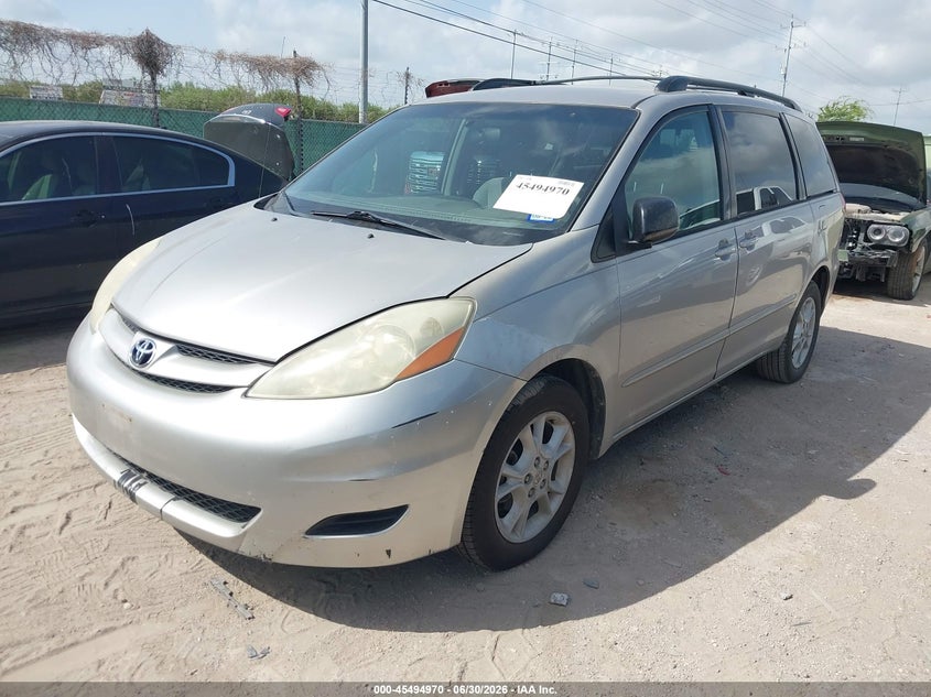 2006 Toyota Sienna VIN 5TDBA23C96S071033 IAAI salvage auction — NORMAL WEAR, Original (Texas), sold $775 on 2026-07-29 (photo 2)
